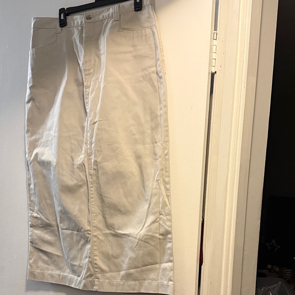 Lee Cream Midi Skirt